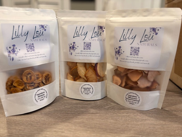Dehydrated Sweet Potatoes- for dogs
